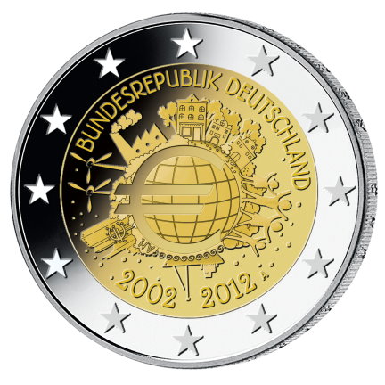 2012 10 Jahre Euro-Bargeld